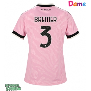 Juventus Gleison Bremer #3 Replika Udebanetrøje Dame 2026-27 Kortærmet